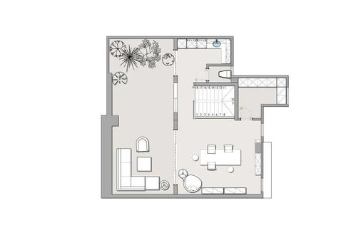 300㎡簡雅復(fù)式 成都信息技術(shù)咨詢服務(wù)空間的設(shè)計智慧